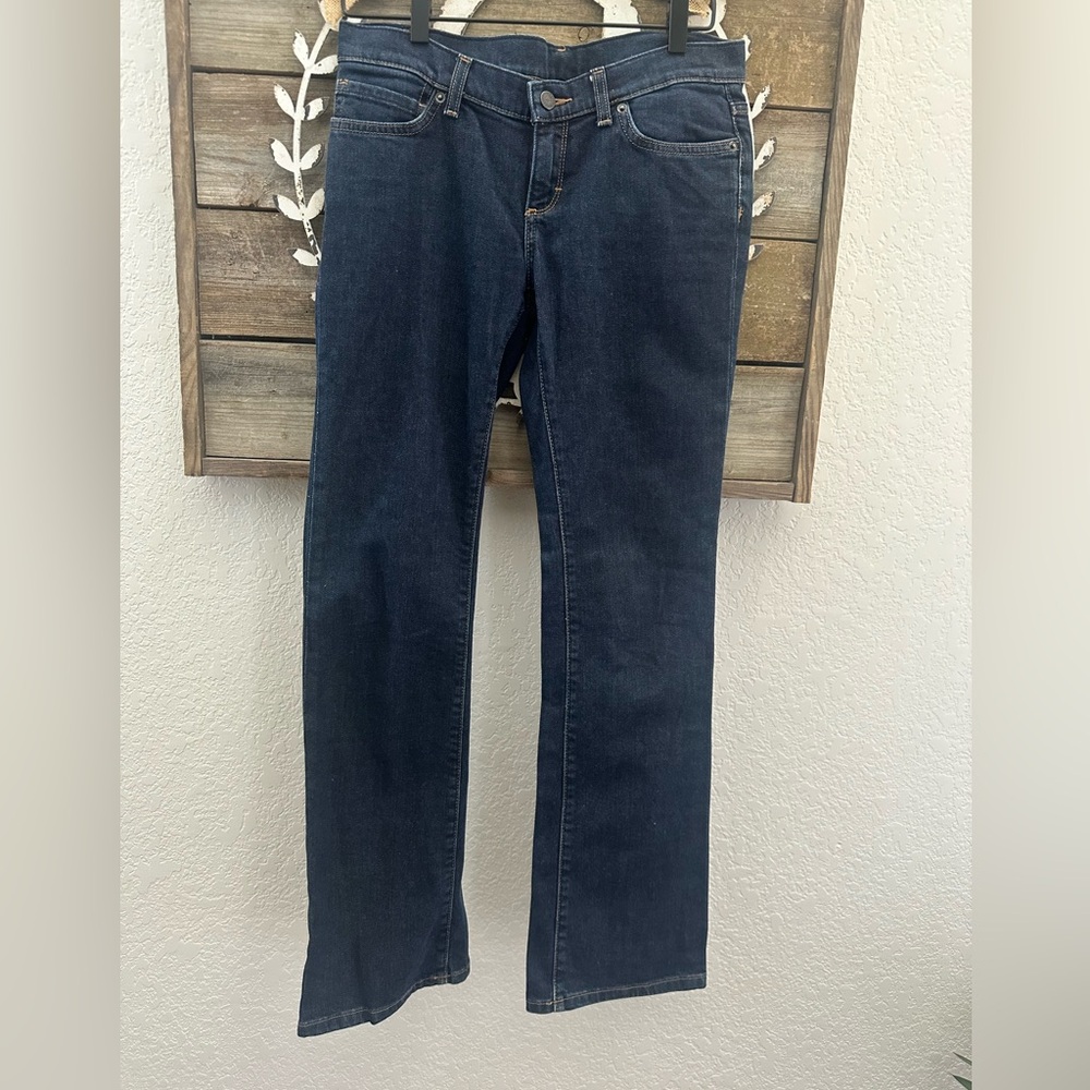 Patagonia Women’s Dark Blue Denim Straight Leg‎ Jeans size 27